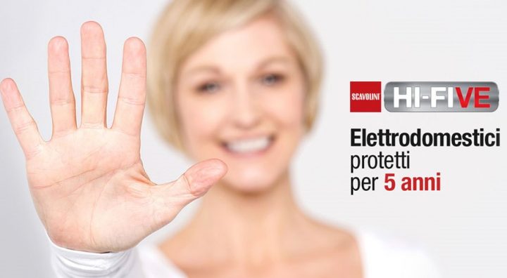 Elettrodomestici protetti 5 anni