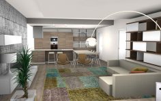 Progetto zona giorno