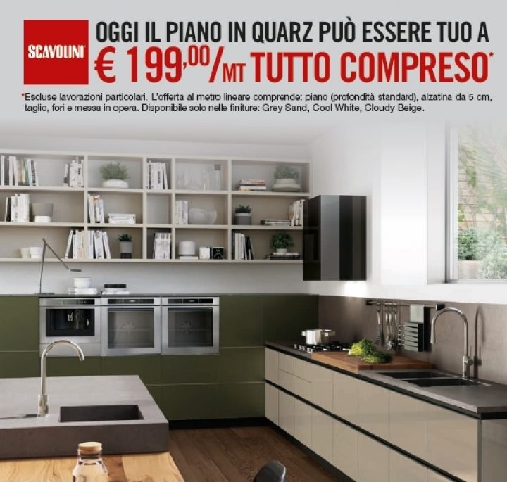 Offerta piani di lavoro in quarzo